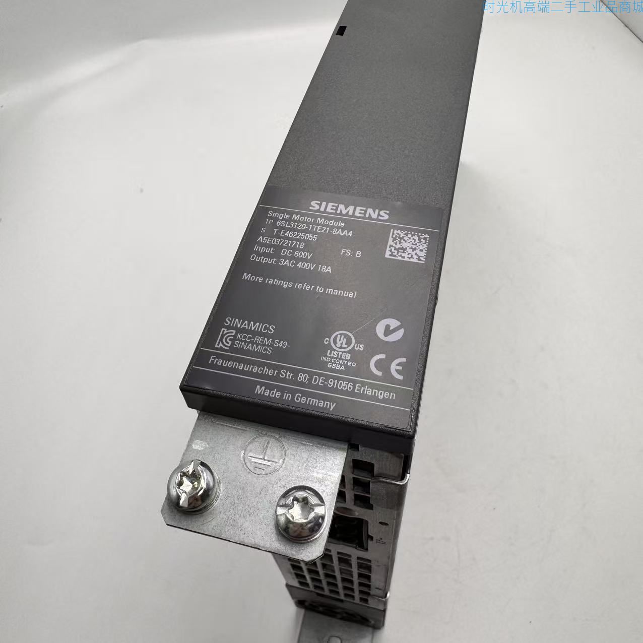 【99新】【单电机模块】【6SL3120-1TE21-8AA4】A0103-AB1-0000011