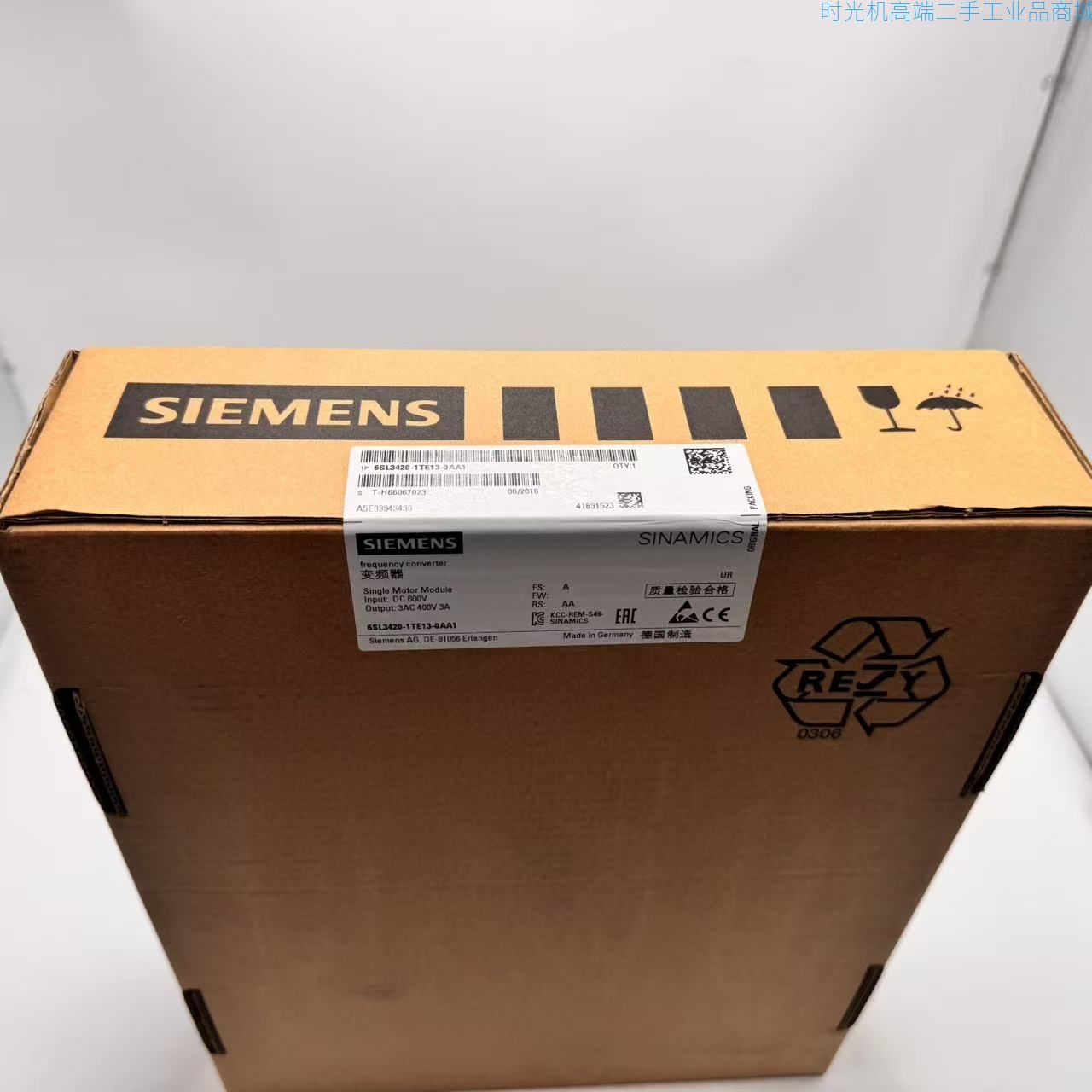 【99新】【 变频器单电机模块】【6SL3420-1TE13-0AA1】A0103-AB1-0000013