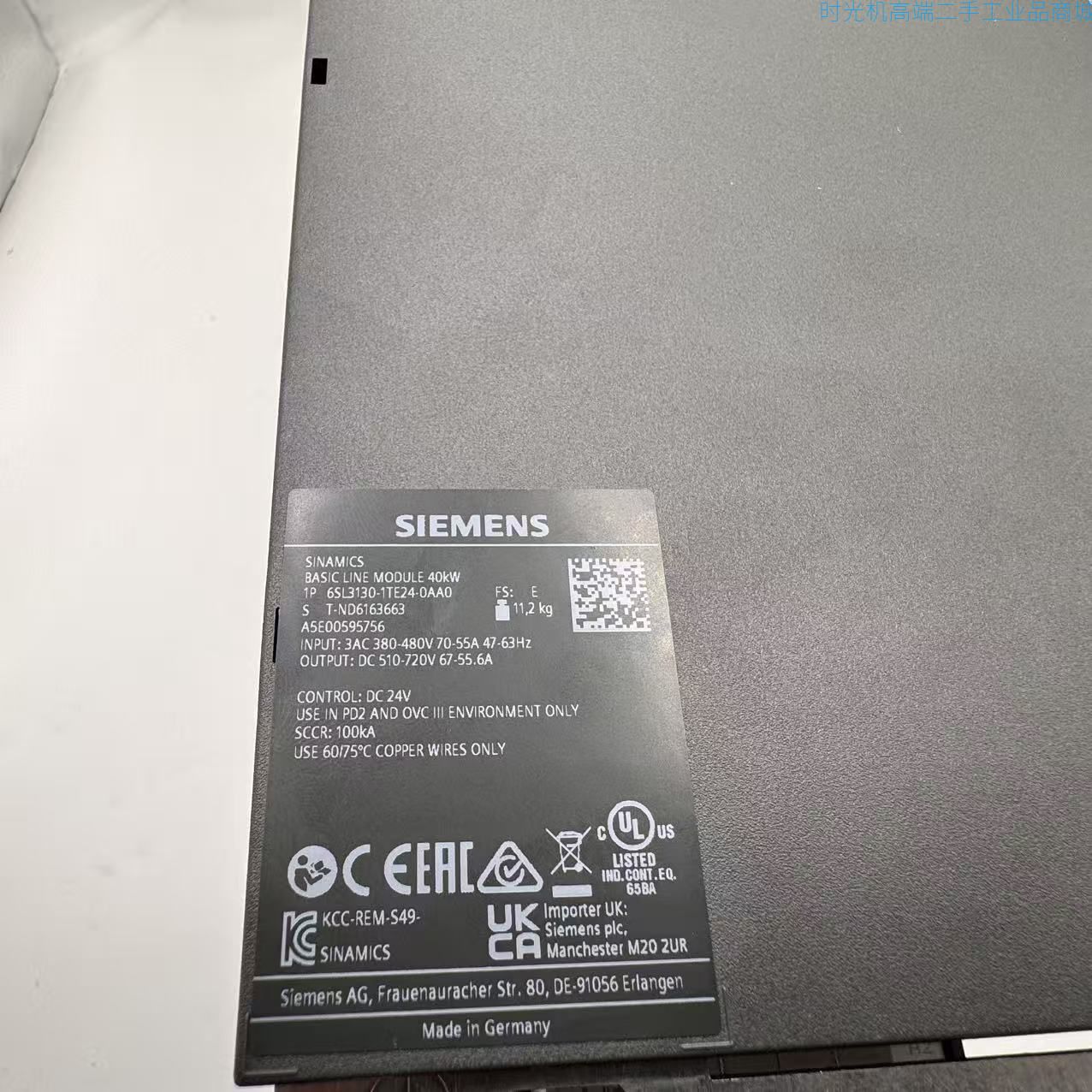 【99新】【 驱动系统基础线路模块】【6SL3130-1TE24-0AA0】A0103-AB1-0000015