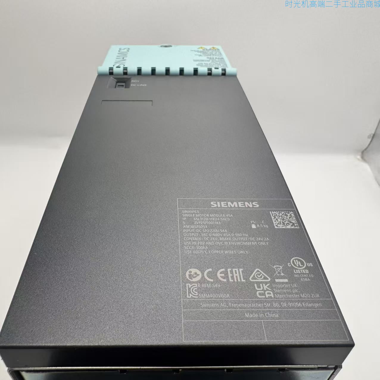 【99新】【变频器系列 单电机模块45A】【6SL3120-1TE24-5AC0】A0103-AB1-0000029