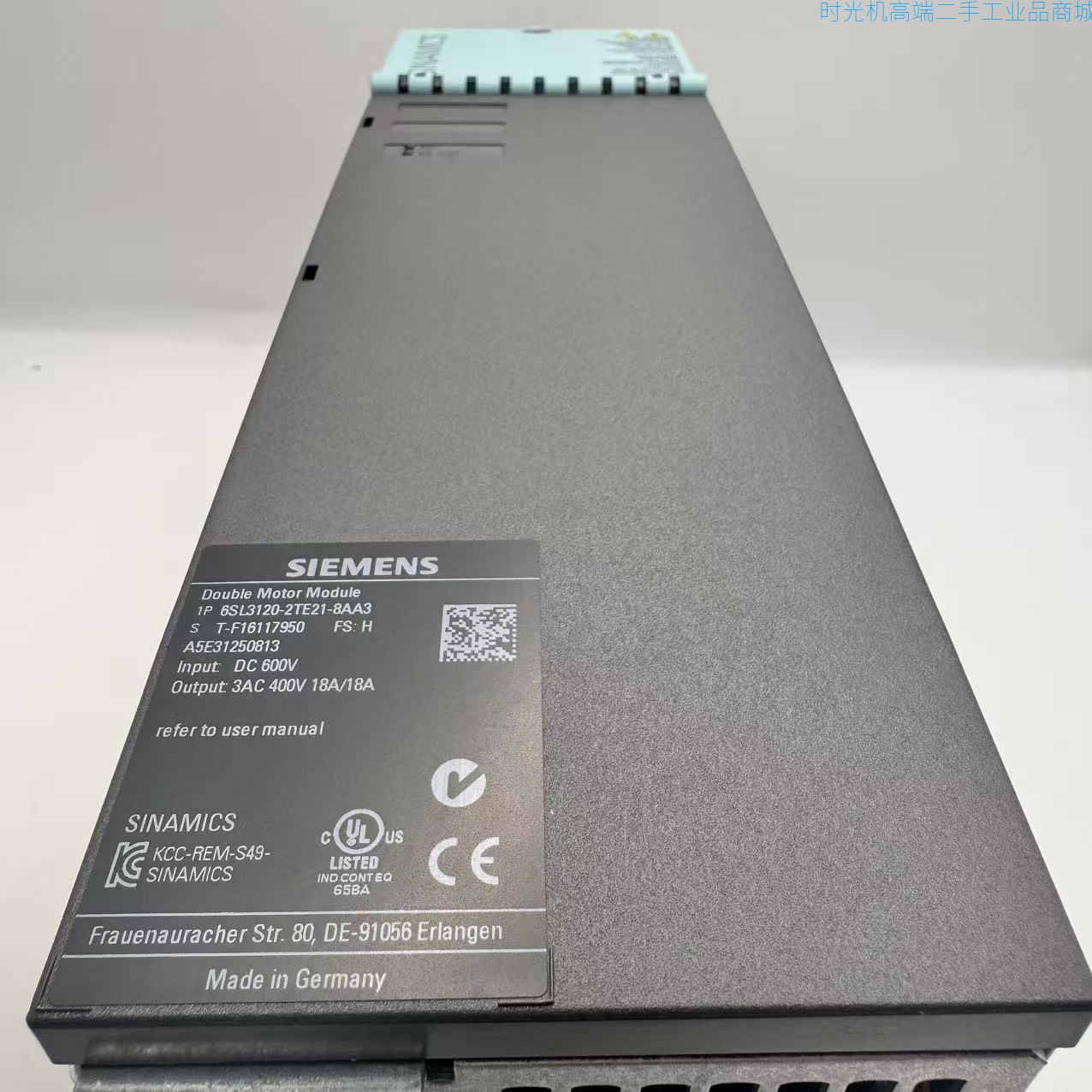 【99新】【双电机模块】【6SL3120-2TE21-8AA3】A0103-AB1-0000030