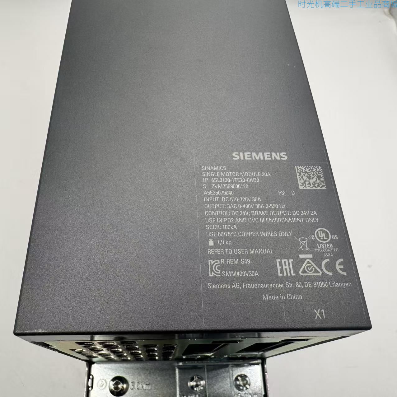 【99新】【单电机模块】【6SL3120-1TE23-0AD0】A0103-AB1-0000032