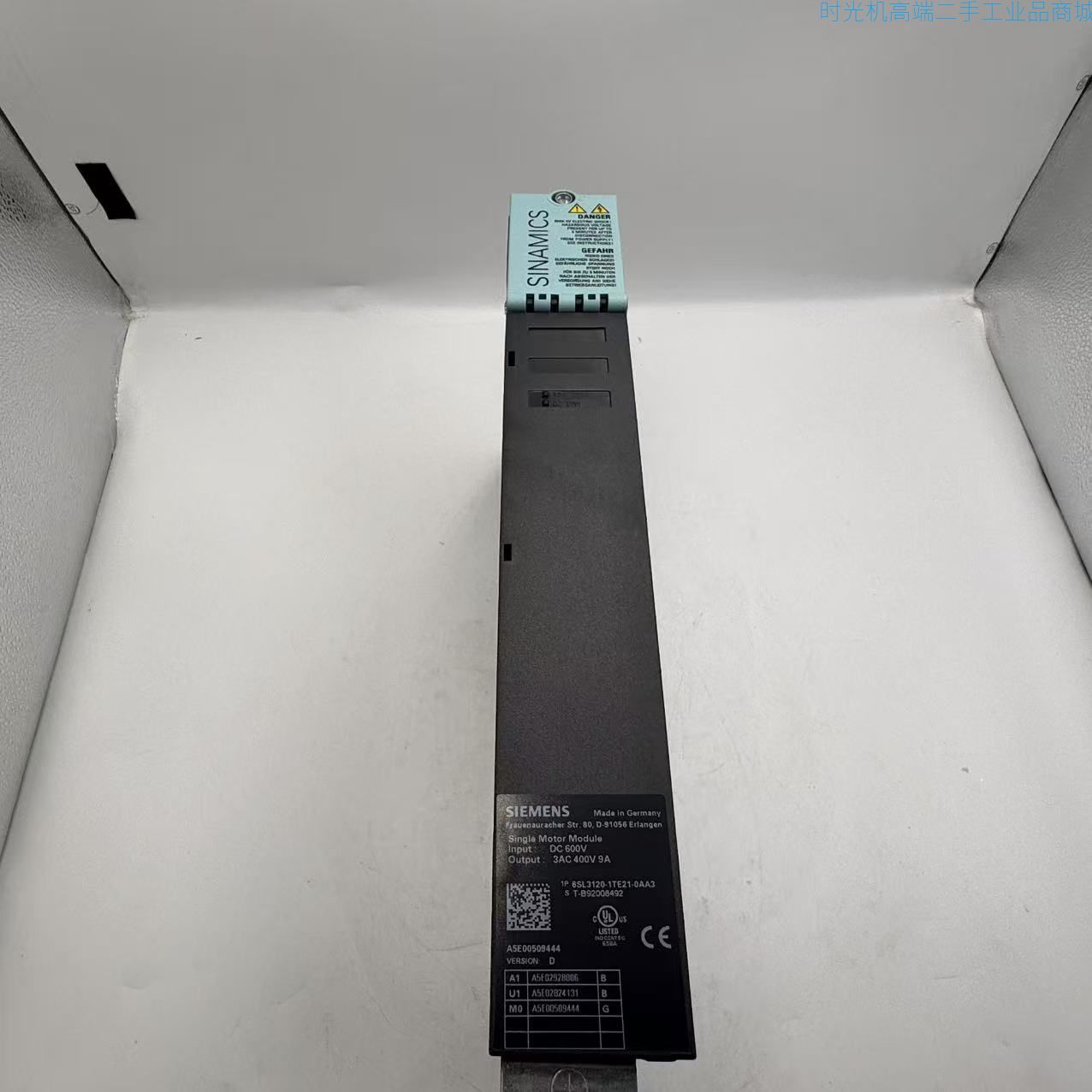 【99新】【单电机模块】【6SL3120-1TE21-0AA3】A0103-AB1-0000035