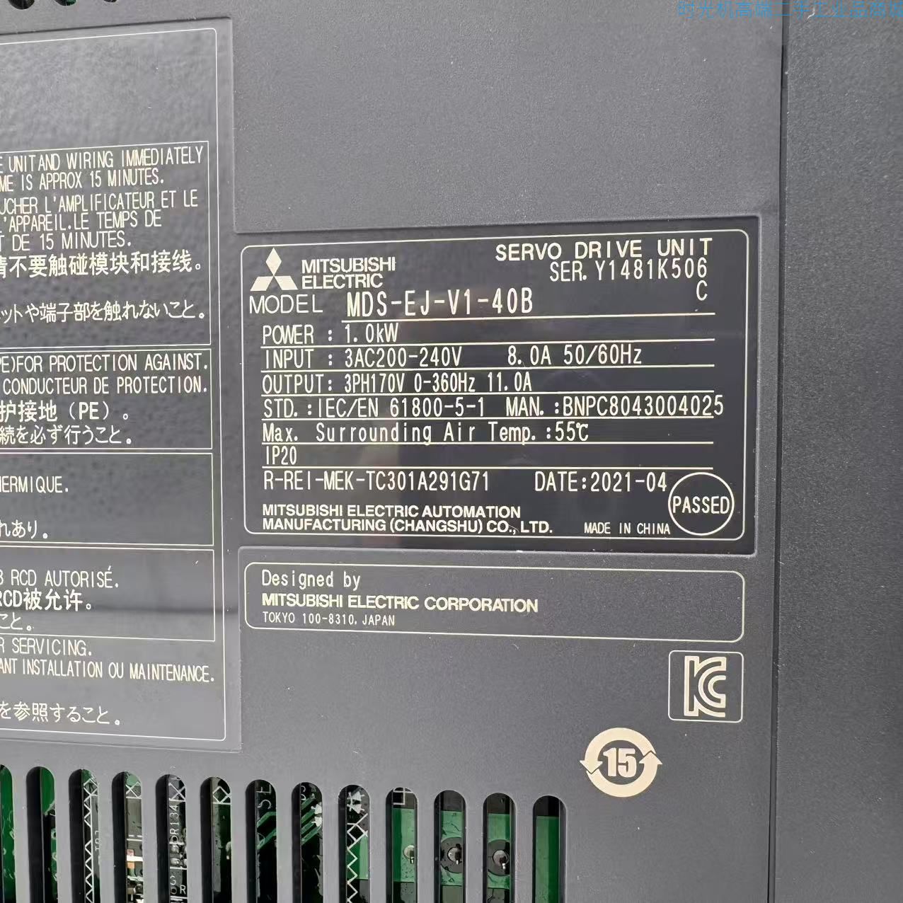 【99新】【伺服驱动单元】【MDS-EJ-V1-40B】A0102-AB1-0000069