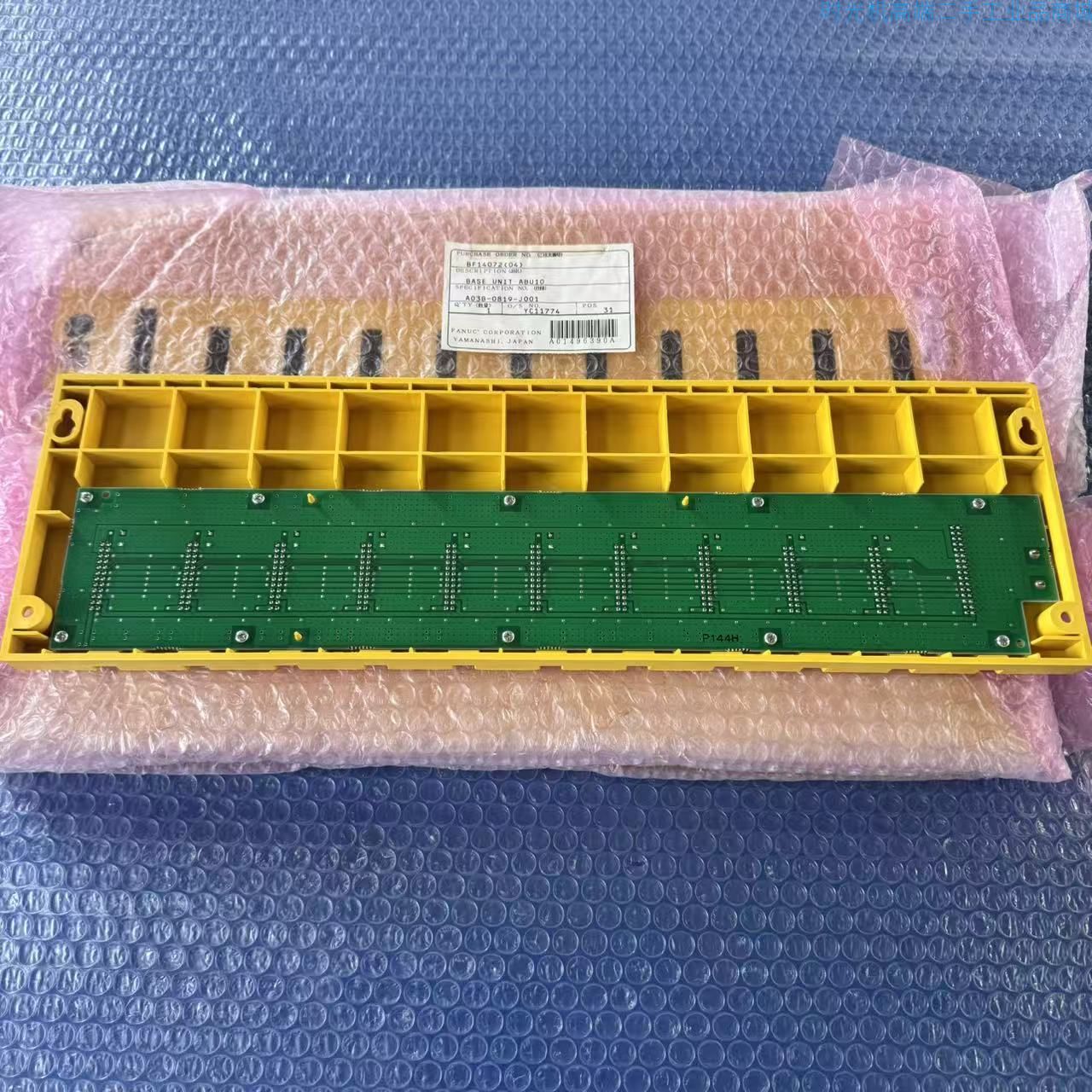 【99新】【发那科PLC模块底板】【A03B-0819-C001】A0101-AA2-0000119